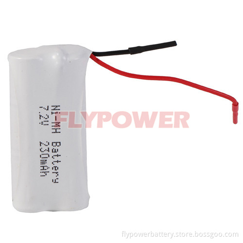 7.2V 230mAh Ni-MH Rechargeable Battery Pack (6S of FH-1/3AAA230)